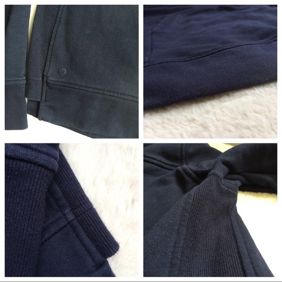 ❌Sold❌Lululemon Navy Press Pause Pullover - Picture 8 of 8